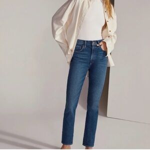 Favorite Daughter Super High Rise Cigarette Ankle Valentina Jeans